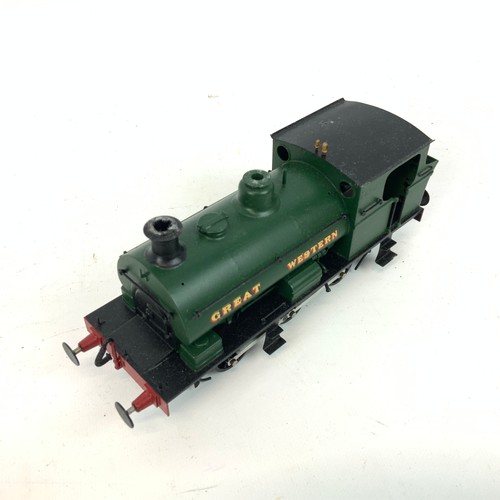 271 - Three O Gauge tank engines, two Great Western Railway in Livery Green and a Loco No3 Weston WC&P... 