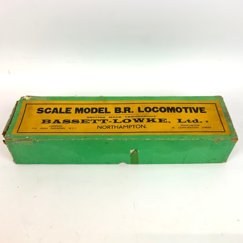 274 - Bassett-Lowke Scale O gauge Model B.R Locomotive LMS 1082 locomotive and tender, in livery Burgundy,... 