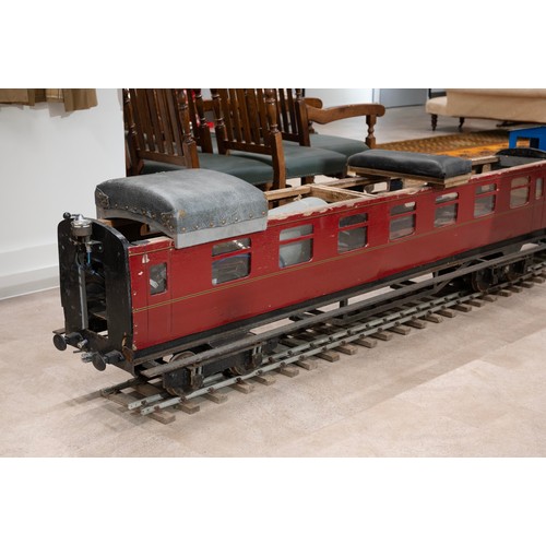 277 - 7 1/4 gauge battery electric diesel shunter a sit on coach, in British Railways Thomas the Tank Engi... 