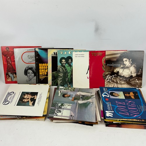 298 - Collection of LP Albums various artists, Chris De Burgh, Mike Oldfield, Kenny G, Tina Turner, Stevie... 