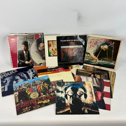 299 - Twenty five LP albums, various artists, War of the Worlds 1978, Eve of the War (Picture Disc) 1979, ... 