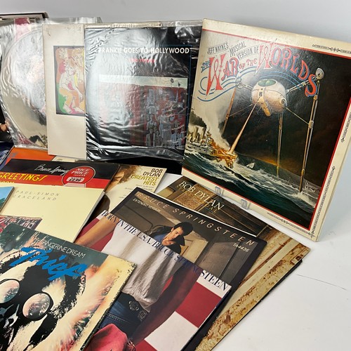 299 - Twenty five LP albums, various artists, War of the Worlds 1978, Eve of the War (Picture Disc) 1979, ... 
