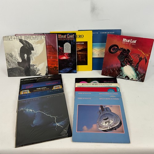 300 - Fourteen LP albums comprising, Meat Loaf - Bat Out of Hell 1977, Hits out of Hell 1983, Eagles - The... 