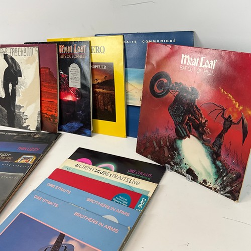 300 - Fourteen LP albums comprising, Meat Loaf - Bat Out of Hell 1977, Hits out of Hell 1983, Eagles - The... 