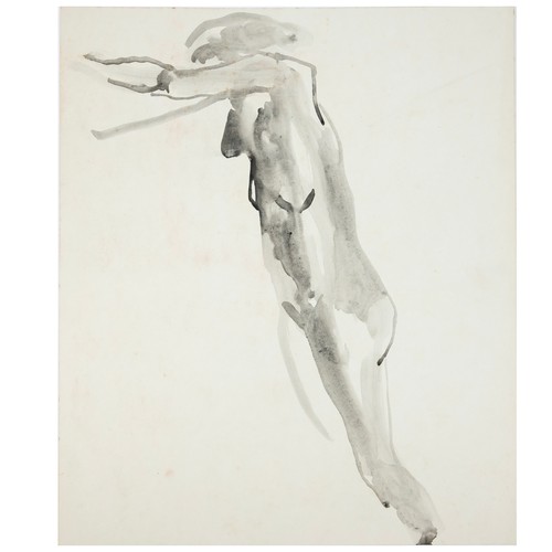 126 - George Fullard ARA (1923–1973)A folio of twenty-two original sketches/drawings, to include abstract ... 