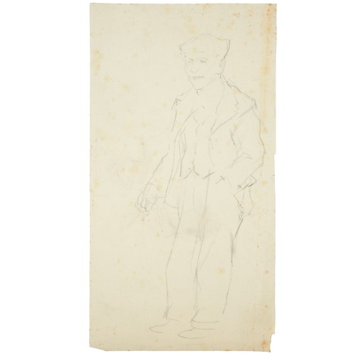 126 - George Fullard ARA (1923–1973)A folio of twenty-two original sketches/drawings, to include abstract ... 