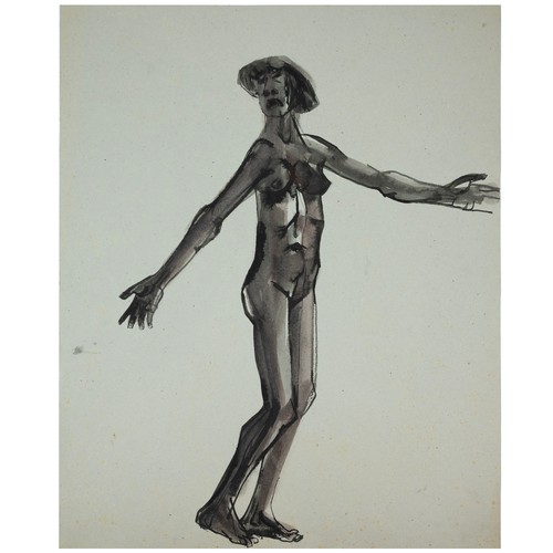 130 - George Fullard ARA (1923–1973)A folio of twenty-six original sketches/drawings, to include various p... 