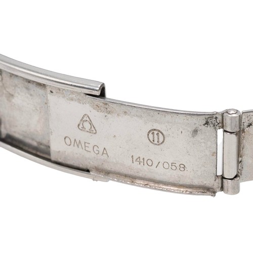 323 - A Gents Omega Seamaster Polaris Titanium quartz movement wristwatch, circa 1980s, grey dial marked O... 