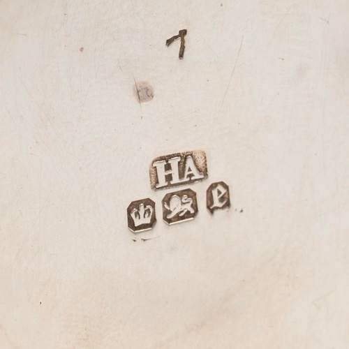 406 - A silver hallmarked tea caddy with engine turned and foliate decorations, vacant cartouche to centre... 