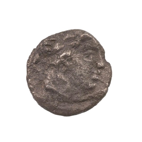 444 - Regni and Atrebates, Tincomarus (c25 BC-10 AD) silver Bull Right Unit (ABC 1115, S 85), rare, aF.