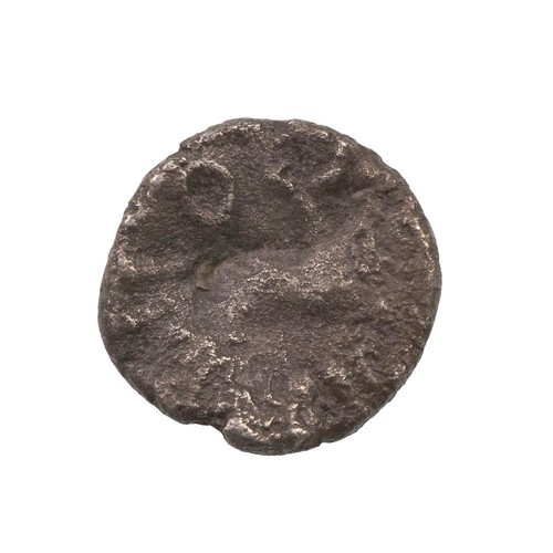 444 - Regni and Atrebates, Tincomarus (c25 BC-10 AD) silver Bull Right Unit (ABC 1115, S 85), rare, aF.