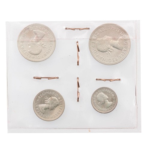 453 - 1974 Elizabeth II Maundy Money four-coin set, UNC.