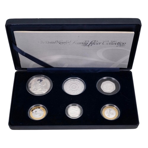 515 - Royal Mint 2007 'The United Kingdom Family Silver Collection' six coin set.