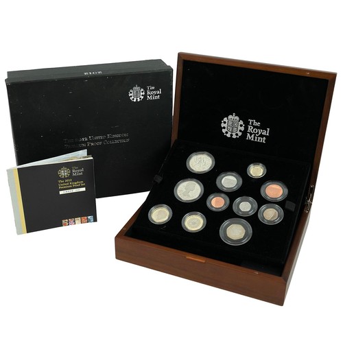 516 - Royal Mint 2012 United Kingdom Premier Proof Collection, with certificate of authentication No 0356/... 