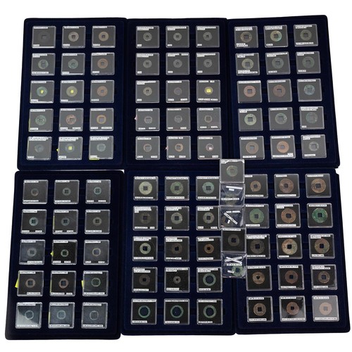 527 - Chinese Cash Coins - large collection, various dynasties, mixed grades.