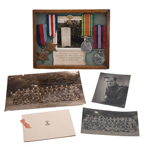 567 - A group of WWII medals awarded to 326674 William Harry Bill Iliffe, 153 (The Leicestershire Yeomanry... 
