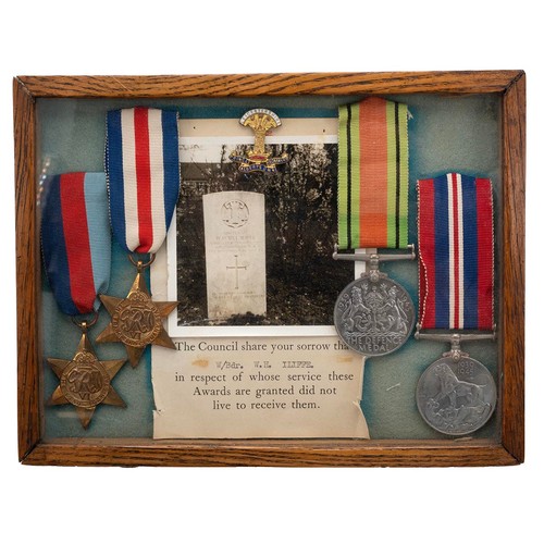 567 - A group of WWII medals awarded to 326674 William Harry Bill Iliffe, 153 (The Leicestershire Yeomanry... 