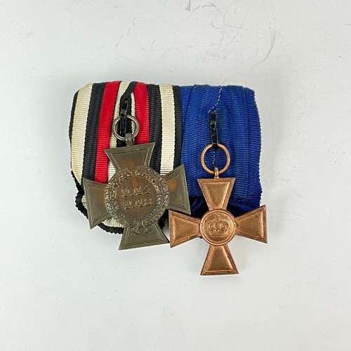 608 - A collection of WWI Imperial medals, to include; non-combatants Honour cross of 1914 to 1918 and a P... 