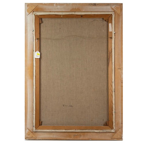 697 - Zante (Dutch) oil on canvas, Dutch continental scene depicting boats on the canal. The painting with... 