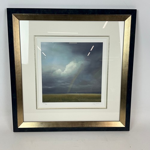 712 - Lawrence Coulson limited edition A/P 2/29, titled 'Rainbow' Gielee, certificate of authenticity to t... 