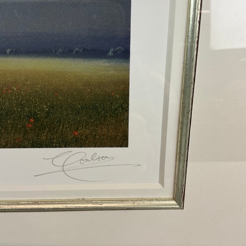 712 - Lawrence Coulson limited edition A/P 2/29, titled 'Rainbow' Gielee, certificate of authenticity to t... 