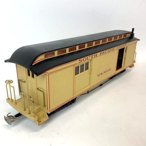 797 - Three Bachmann 'G' Scale Jackson Sharpe coaches. 'South Pacific' coast 89191, 89192 Combine and 8919... 