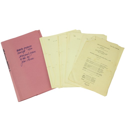 A gift from John Cleese; Monty Python and the Flying Circus - episode ...
