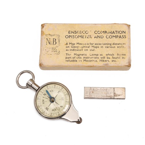 839 - A collection of four 20th-century compasses to include two closed case examples.