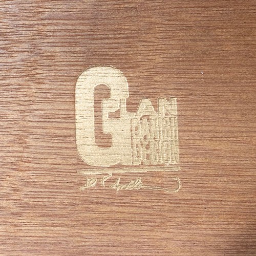 898 - 1B Kofod Larsen G-Plan teak chest of drawers with three long drawers above three graduating long dra... 