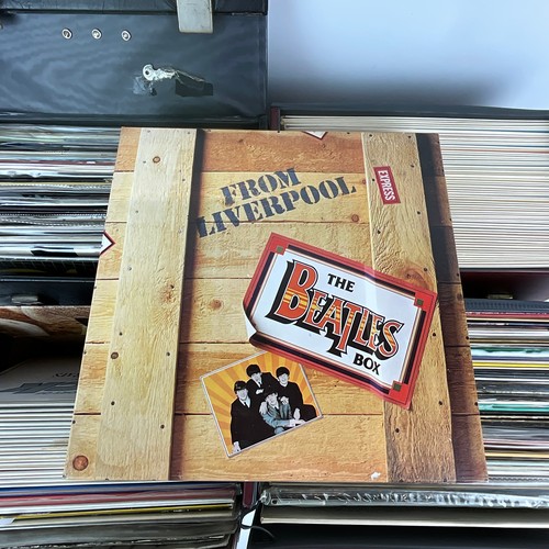 275 - A large collection of LPs and vinyl records, including Blondie, Wings, Pink Floyd, Elton John, The R... 