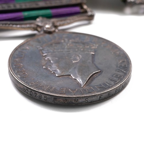 70 - A collection of King George VI medals, to include 1939-1945 War Medal, The Defence Medal, a General ... 