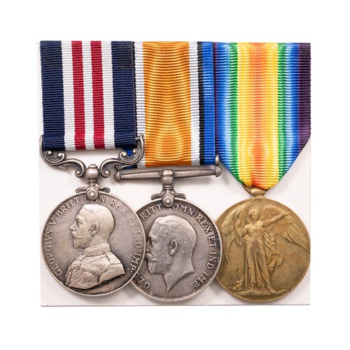 73 - A collection of medals, to include the Military Medal for Bravery, 1914-1918 War Medal, Victory Meda... 
