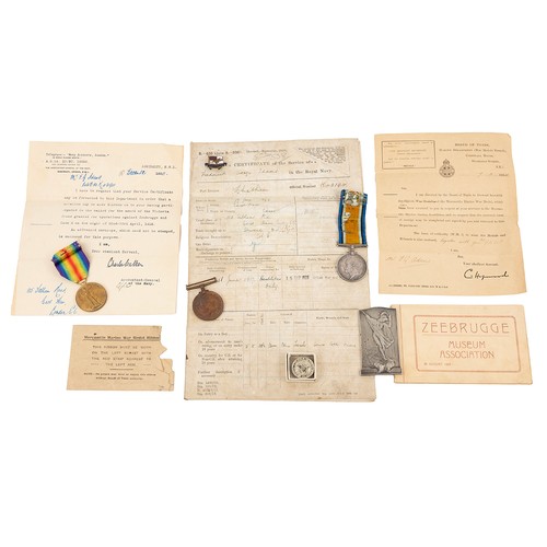 77 - A collection of WWI medals to include 1914-1918 War Medal, the Victory Medal and the Mercantile Mari... 