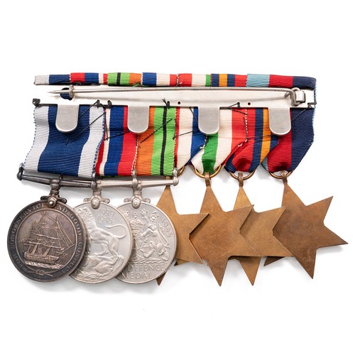107 - A collection of medals to include the 1939-1945 Star, the Burma Star, the Italy Star, the France and... 