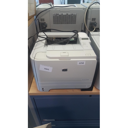 1250 - HP Laser Jet P2055dn Printer.