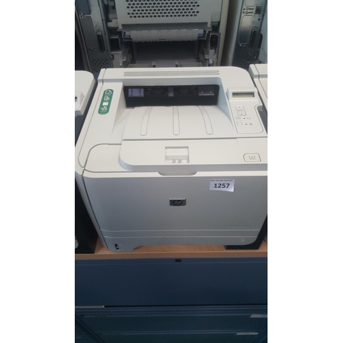 1257 - HP Laser Jet P2055dn Printer.