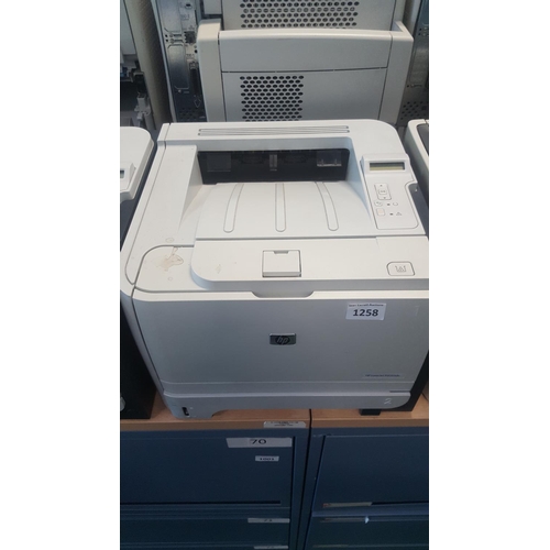 1258 - HP Laser Jet P2055dn Printer.