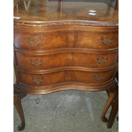 2 - A 20th Century Walnut mock Chest/Cabinet