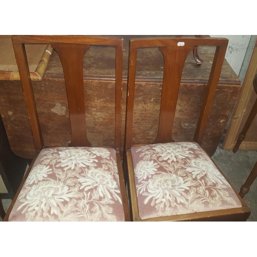 50 - A pair of early 20th Century Mahogany Chairs.