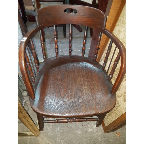 26 - A 19th Century Smokers Chair.