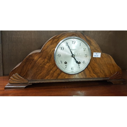 1015 - A really good Early 20th Century James Walker of London Mantle Clock.