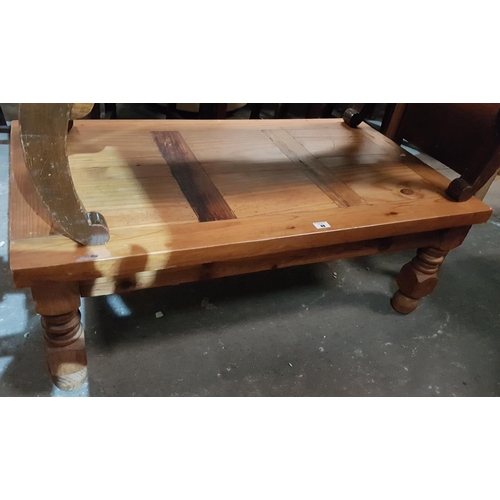 49 - A Pine Coffee Table.