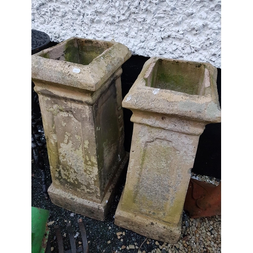 11 - A Pair of 19th Century Chimney Pots.