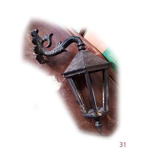 31 - Wall Lantern
Height: 56cm