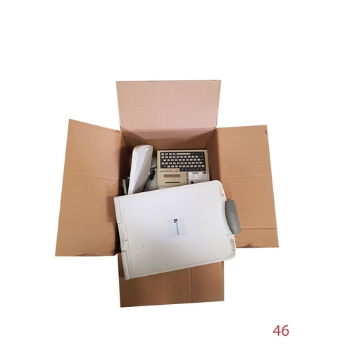 46 - Box of office equipment