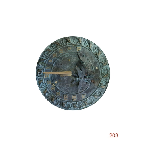 203 - A Sun dial
Diameter: 30cm