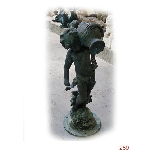 289 - A Bronze Water Fountain
Height: 52cm