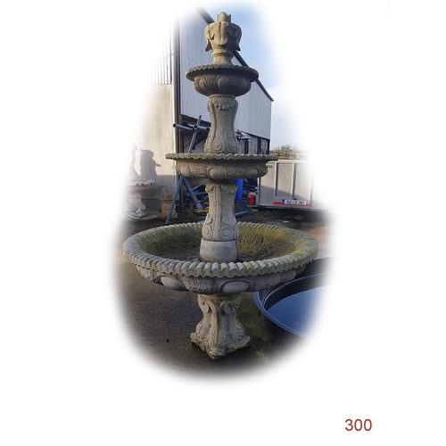 300 - A Sandstone Water Fountain

Height: 252cm