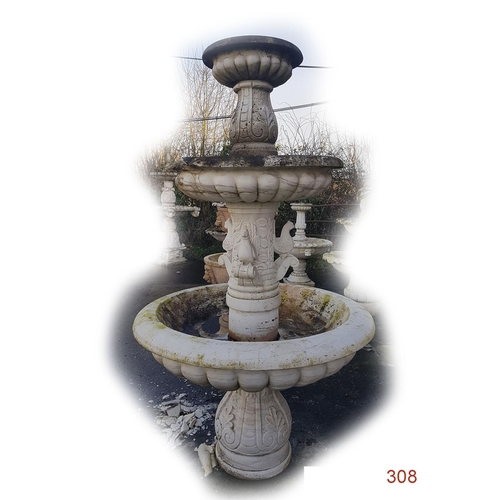 308 - Water Fountain
Marble
Height: 224cm