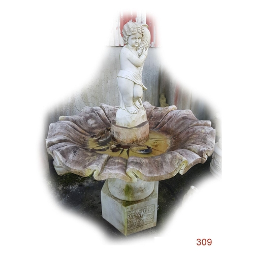 309 - Water Fountain
Marble
Height: 169cm